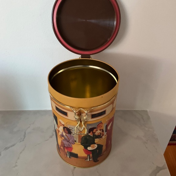 2 Vintage Tim Horton’s Coffee Canisters, Collectible Series #001 & #002 - Picture 6 of 7